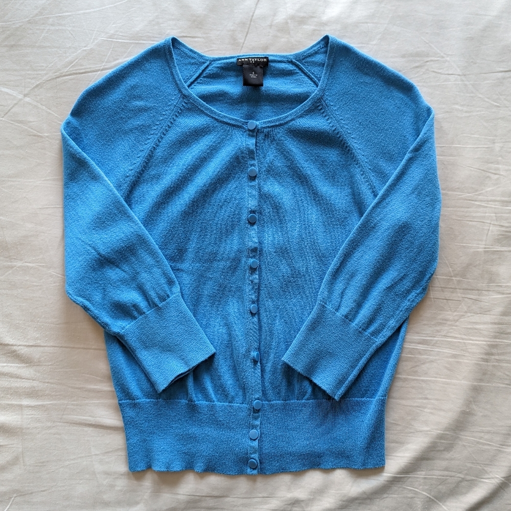Ann Taylor cotton cardigan
